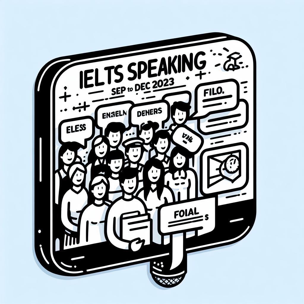IELTS Speaking Follow-ups Sep to Dec 2023