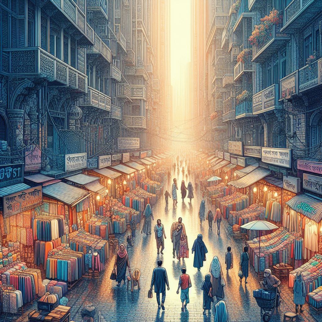 A street market in your city IELTS Cue Card