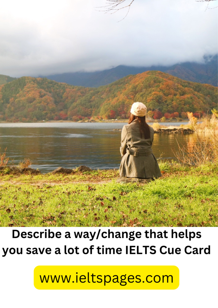 Describe a quiet place you like to go IELTS Cue Card